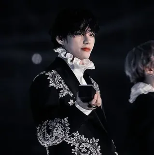 ▫️ V V, BTS, K-pop, Piosenkarz, Idol, Koreański telegram sticker