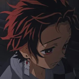 😔 Tanjiro Kamado Demon Slayer Anime, Thanh gươm diệt quỷ, Tanjiro, Tanjiro Kamado telegram sticker