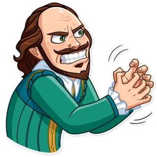 Shakespeare telegram stickers