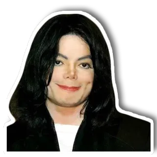 😏 Michael Jackson Michael Jackson, cantante, estrella del pop, música, icono, artista whatsapp sticker
