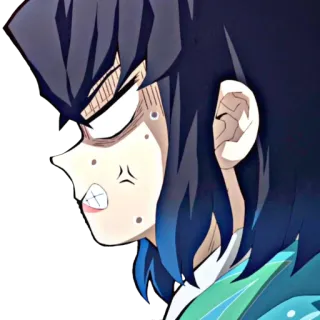 ❄️ Inosuke Hashibira Demon Slayer anime, demon slayer, inosuke, character telegram sticker