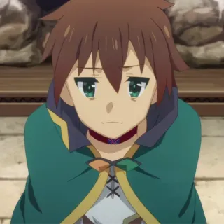 🛡 Kazuma Konosuba 动漫, 异世界, 和真, 为美好的世界献上祝福！, 角色 telegram sticker