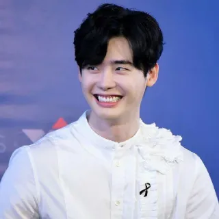 😁 Lee Jong-suk attore, celebrità, coreano, sorriso telegram sticker