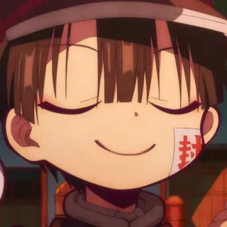 🔪 Hanako Toilet-bound Hanako-kun Anime, Mangá, Hanako-kun, Fofo, Fantasma, Sobrenatural telegram sticker