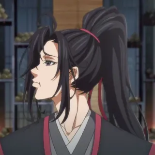 ⛩ Wei Wuxian Mo Dao Zu Shi anime, manhua, Wei Ying, Grandmaster of Demonic Cultivation, Donghua telegram sticker