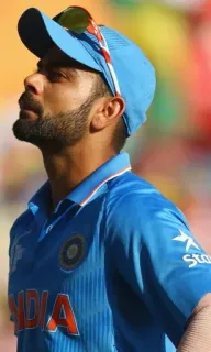 ❤️ Virat Kohli INDIA cricket, sports, India, athlete, Virat Kohli telegram sticker