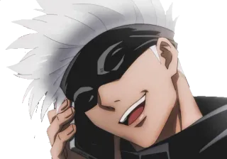 📱 Satoru Gojo Jujutsu Kaisen อนิเมะ, โกโจ, โกะโจ ซาโตรุ, มหาเวทย์ผนึกมาร, ตัวละคร telegram sticker