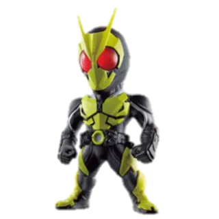 🦗 Kamen Rider Zero-One Kamen Rider, Zero-One, Chibi, Juguete, Japonés, Anime, Manga telegram sticker