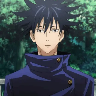 🐺 Megumi Fushiguro Jujutsu Kaisen Anime, Manga, Megumi Fushiguro, Jujutsu Kaisen, Charakter, Junge whatsapp sticker