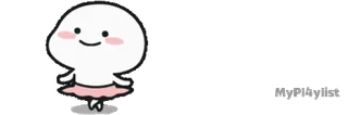 🩰 whatsapp sticker