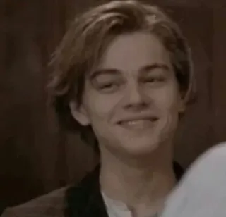 🕸 Leonardo DiCaprio leonardo dicaprio, actor, hombre, retrato, celebridad, joven telegram sticker