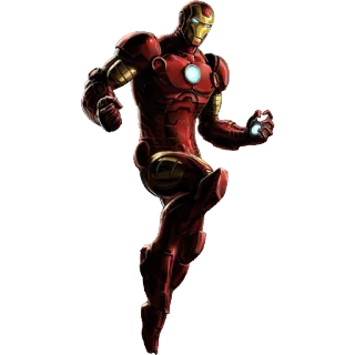 🤖 Iron Man アイアンマン, スーパーヒーロー, マーベル, コミック, アーマー telegram sticker