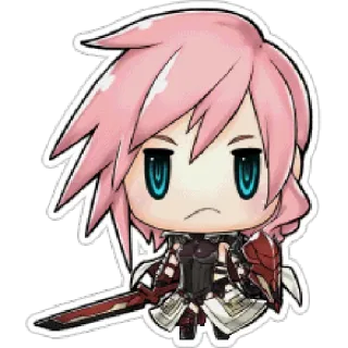 Final Fantasy whatsapp stickers