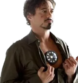 ❤️ Iron Man Iron Man, super-héros, Marvel, Tony Stark telegram sticker