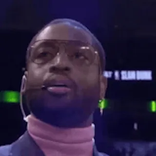 😧 Dwyane Wade Pallacanestro, Sport, NBA, Atleta, Giocatore telegram sticker