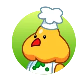 👎 卡通, 厨师, 烹饪, 可爱, 异想天开, 食物 whatsapp sticker