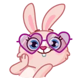 Mia Bunny whatsapp stickers