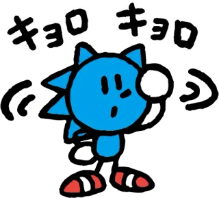 🔍 キョロ キョロ cartoon, japanese, kyoro, character telegram sticker