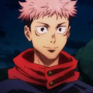 🍂 Yuji Itadori Jujutsu Kaisen Anime, Manga, Porträt, Yuji Itadori, Jujutsu Kaisen whatsapp sticker
