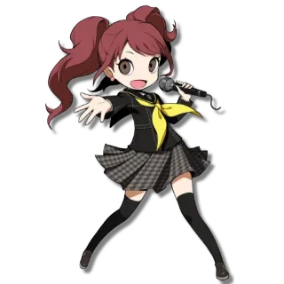 🎤 Rise Kujikawa Persona 4 Anime, Videogame, Zanger, Schattig, Meisje, Idool telegram sticker