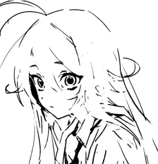 🕸️ 动漫, 漫画, 卡通, 人物, 素描, 绘画 whatsapp sticker