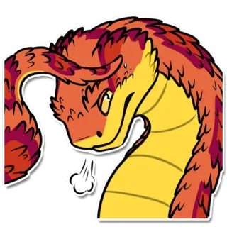 😓 serpiente, agotado, animal, reptil, sudando whatsapp sticker