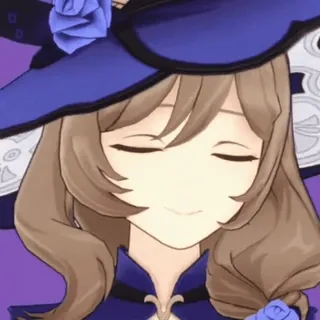 🤭 Lisa Genshin Impact anime, genshin impact, lisa, character, game telegram sticker