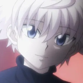 😊 Killua Zoldyck Hunter x Hunter อนิเมะ, คิรัวร์, Hunter x Hunter, ตัวละคร, อนิเมชั่น telegram sticker