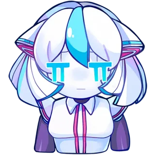 😭 애니메이션, 아바타, 귀여운, 스타일화, 캐릭터 telegram sticker