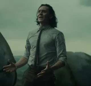 🥸 Loki loki, tom hiddleston, marvel, avengers, superhero, character, tv series telegram sticker