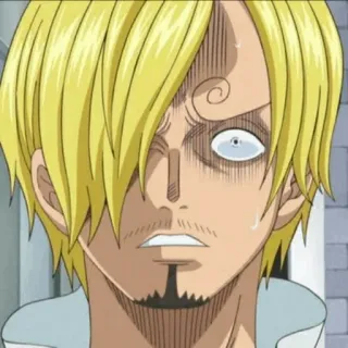 🎷 Sanji One Piece Anime, One Piece, Sanji, Koch, Pirat whatsapp sticker