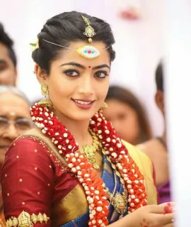😻 india, mujer, tradicional, sari, joyería, retrato whatsapp sticker