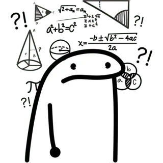 🙂 florkofcows, flork, 贴纸, 卡通, 表情包, 悲伤 telegram sticker
