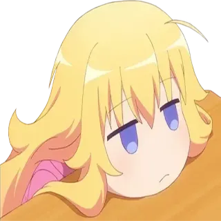 😐 Anime, Sonolento, Desenho animado, Fofo, Triste telegram sticker