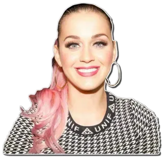 😊 Katy Perry UNIF 歌手, セレブ, ポートレート, 女性, 音楽 telegram sticker