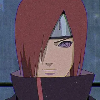 😋 Nagato Uzumaki Naruto Аниме, Наруто, Нагато, Узумаки, Риннеган telegram sticker