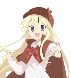 👩 Anime, Personaggio, Ragazza, Carino, Cartone animato telegram sticker