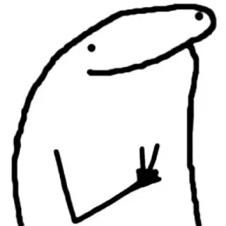 ✌️ FlorkOfCows Desenho animado, Boneco palito, FlorkOfCows, Símbolo da paz, Desenho whatsapp sticker