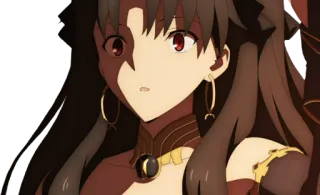 😟 Ishtar Anime, Videojuego, Personaje, Chica telegram sticker