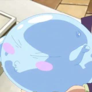 💧 Rimuru Tempest That Time I Got Reincarnated as a Slime Anime, Slime, Isekai, Monstre, Fantasy telegram sticker