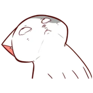 🤦‍♂ gato, anime, sticker, divertido, expresión, meme telegram sticker