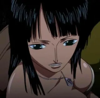 👑 Nico Robin One Piece Anime, One Piece, Nico Robin, Personnage whatsapp sticker
