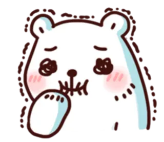 😂 urso, desenho animado, fofo, animal, adesivo, personagem whatsapp sticker
