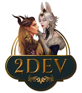 2️⃣ 2DEV fantasy, elf, demon, game, character design, artwork telegram sticker