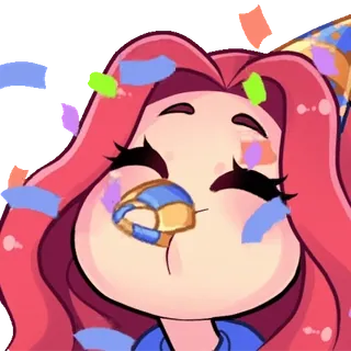 🥳 конфетти, праздник, вечеринка, радостный, счастливый telegram sticker