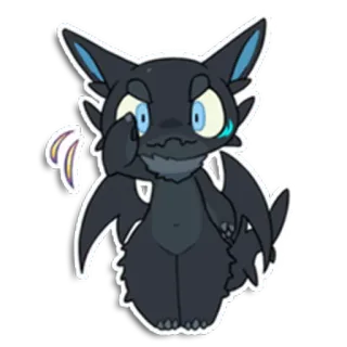 👌 kartun, makhluk, jari tengah, gestur ofensif, stiker whatsapp sticker