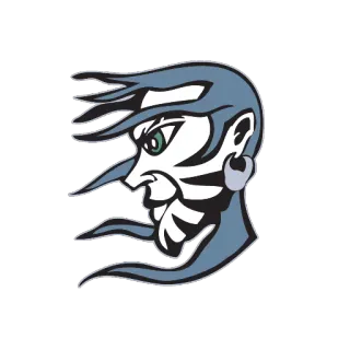 👊 mascota, enojado, viento, cara, dibujos animados telegram sticker