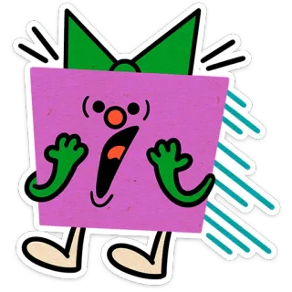 😱 Kartun, Karakter, Aneh, Lucu, Stiker telegram sticker