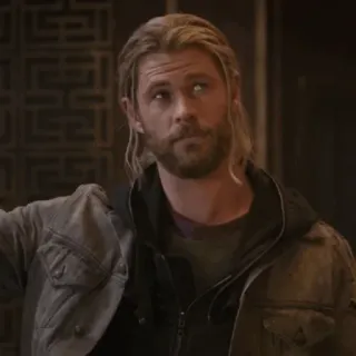 ⚡️ Thor Thor, Chris Hemsworth, Marvel, Superheld, Rächer, Donnergott telegram sticker