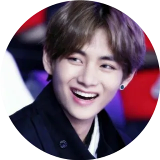 😁 V kpop, sänger, person, musik, v, taehyung, bts whatsapp sticker